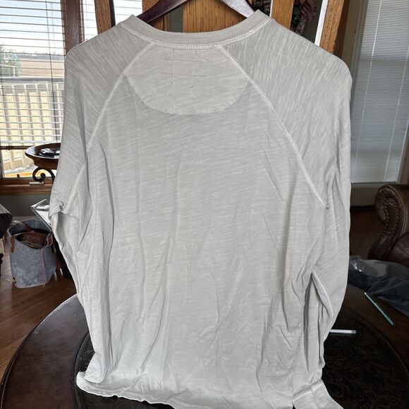 TRUE GRIT Pullover Shirt Mens XL Pullover Cotton Retro OFF WHITE New W/Tags - Picture 5 of 5